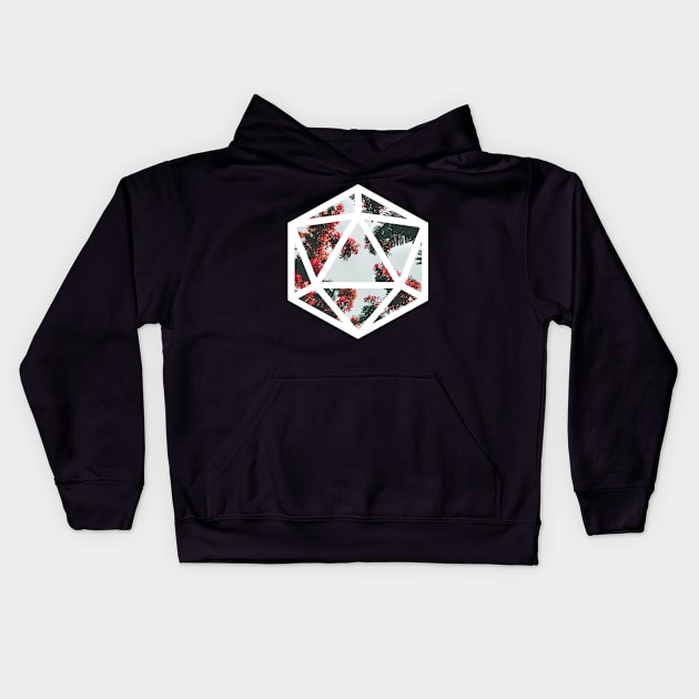 D20 Decal Badge - Dead on the Beach Kids Hoodie by aaallsmiles